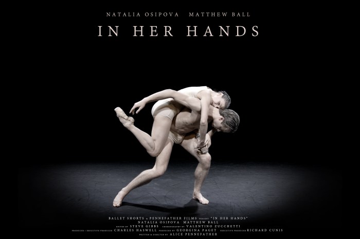 IN HER HANDS POSTER